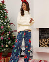 Christmas Straight Leg Pants