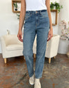 Judy Blue Full Size High Waist Straight Jeans