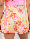 Printed High Waist Shorts
