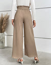 Tied Wide Leg Long Pants