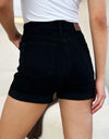 Judy Blue Full Size High Waist Tummy Control Cuffed Denim Shorts