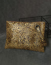 Leopard PU Leather Clutch