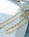 Titanium Steel Drip Oil Flower Bracelet