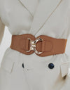 Alloy Buckle Elastic Belt
