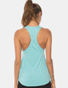 Full Size Scoop Neck Wide Strap Active Tank