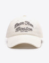 Embroidered Graphic Adjustable Baseball Cap