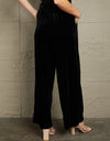 Loose Fit High Waist Long Pants with Pockets