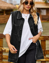 Button Down Denim Vest