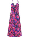 Twisted Printed V-Neck Cami Dress