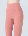Wide Waistband Cropped Sports Leggings