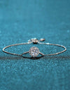 1 Carat Moissanite Chain Bracelet