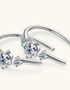 Moissanite 925 Sterling Silver Earrings