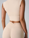Mock Neck Active Tank