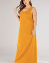 Plus Size Scoop Neck Maxi Tank Dress