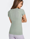 Round Neck Short Sleeve Active T-Shirt