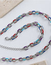 Titanium Steel Oil Drip Chain Bracelet