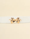 Alloy Buckle Elastic Belt