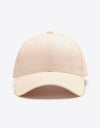 Plain Adjustable Cotton Baseball Cap