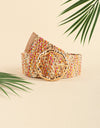 Multicolored Wide Belt
