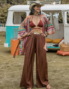 High Waist Wide Leg Pants
