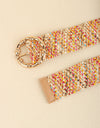 Multicolored Wide Belt