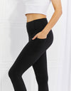 Leggings Depot Full Size Strengthen and Lengthen Reflective Dot Active Leggings