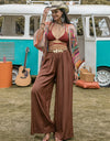 High Waist Wide Leg Pants