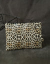 Leopard PU Leather Clutch