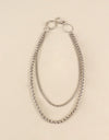 Double-Layered Metal Chain Belt