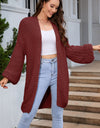 Open Front Longline Cardigan