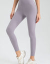 Wide Waistband Slim Fit Active Leggings
