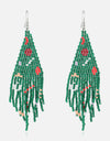 Christmas Beaded Earrings