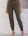 Paperbag Waist Pants with Pockets