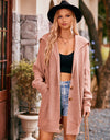 Dropped Shoulder Long Sleeve Cardigan