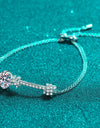 2 Carat Moissanite 925 Sterling Silver Bracelet