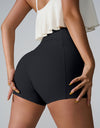 High Waist Active Shorts