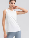 Round Neck Wide strap Active Tank