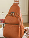 Adored It's Your Time PU Leather Sling Bag