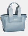 David Jones Small Handbag with Embossed Pattern Handles