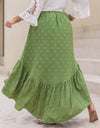 Plus Size High-Low Skirt