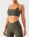 Spaghetti Strap Active Bra