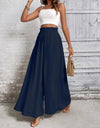 Tied High Waist Wide Leg Pants