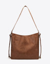 Large PU Leather Crossbody Bag