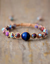 Imperial Jasper & Natural Stone Beaded Bracelet