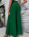Tied High Waist Wide Leg Pants