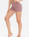 Slim Fit Wide Waistband Sports Shorts