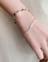 Alloy Double-Layered Bracelet