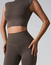Mock Neck Active Tank