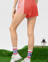 Color Block Drawstring Active Shorts