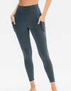 Slim Fit Long Active Leggings with Pockets